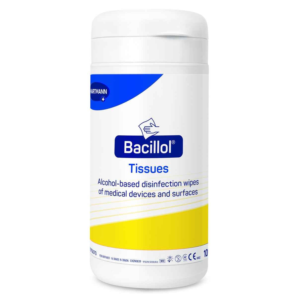 Bacillol Tissues Desinfektionstücher Dose, 100 Stück