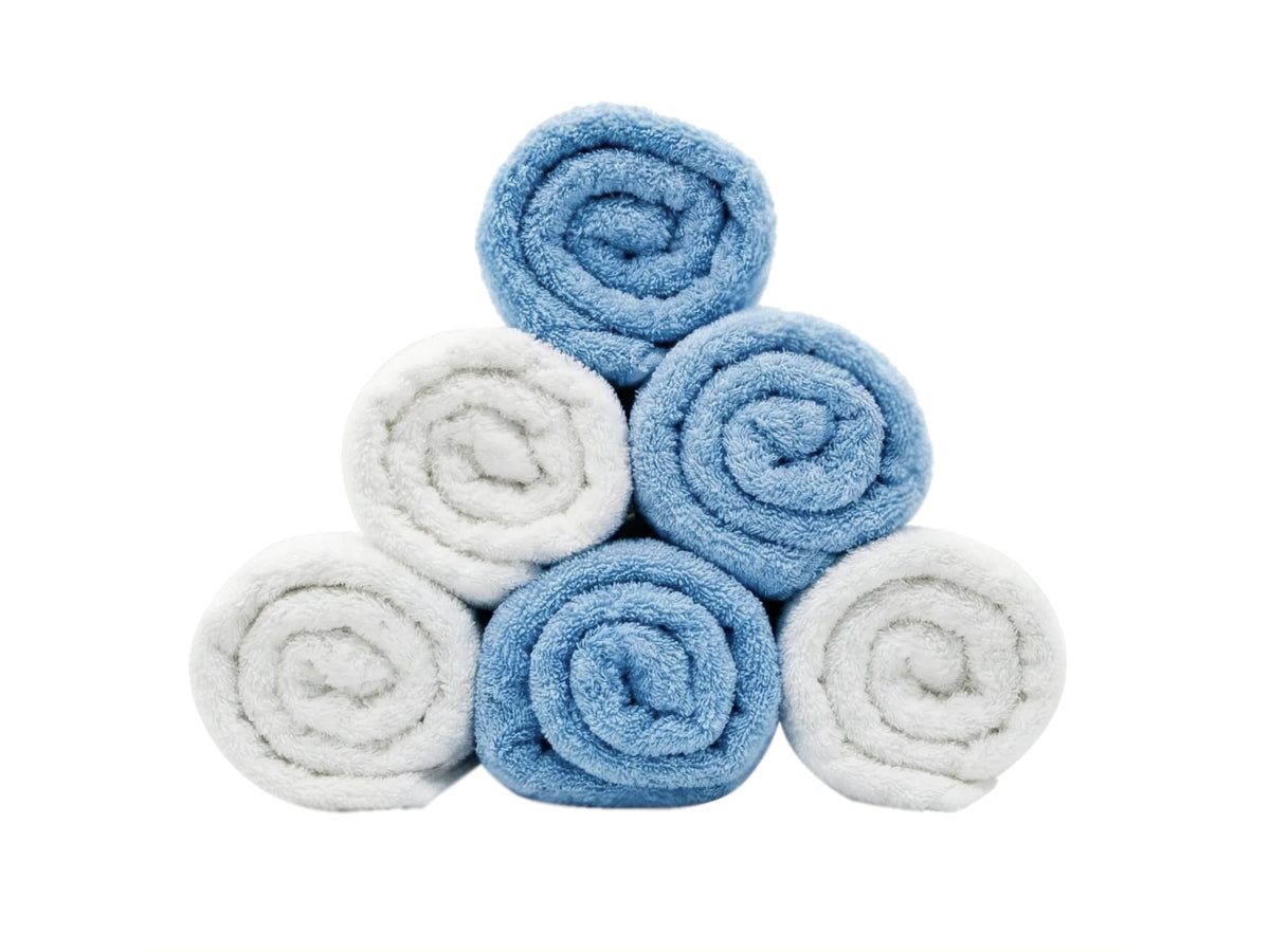 MEDiDOR Frotteetuch Massage 100 x 240 cm, weiss