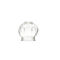 Assorted Premium Fire Cupping Glasses, Fluted, Size S, Ø 3.5 cm, 1 piece
