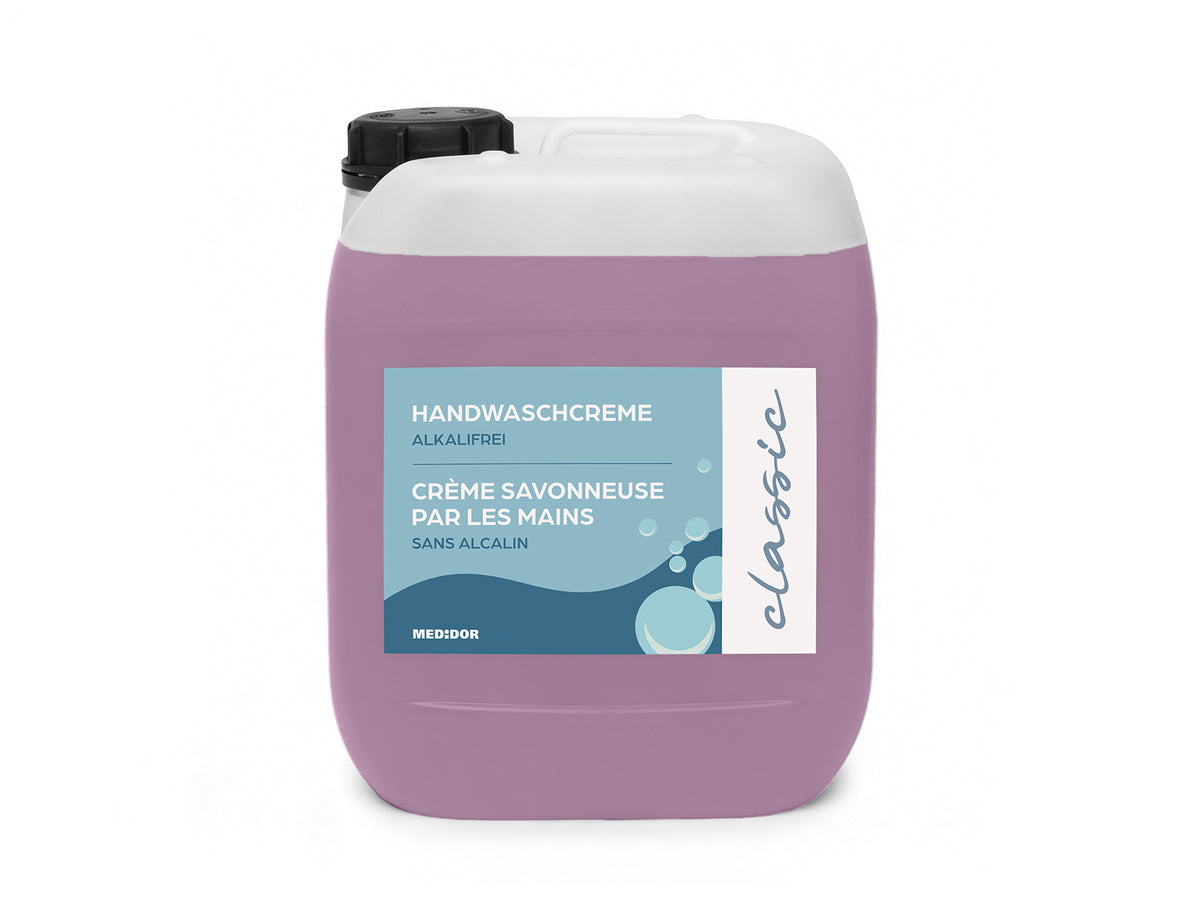 Crème lavante pour les mains MEDiDOR Classic sans alcalis, 10 litres