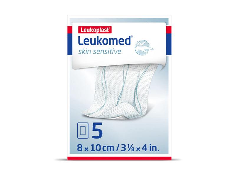 BSN Medical Leukomed skin sensitive 8 x 10 cm, 10 pieces