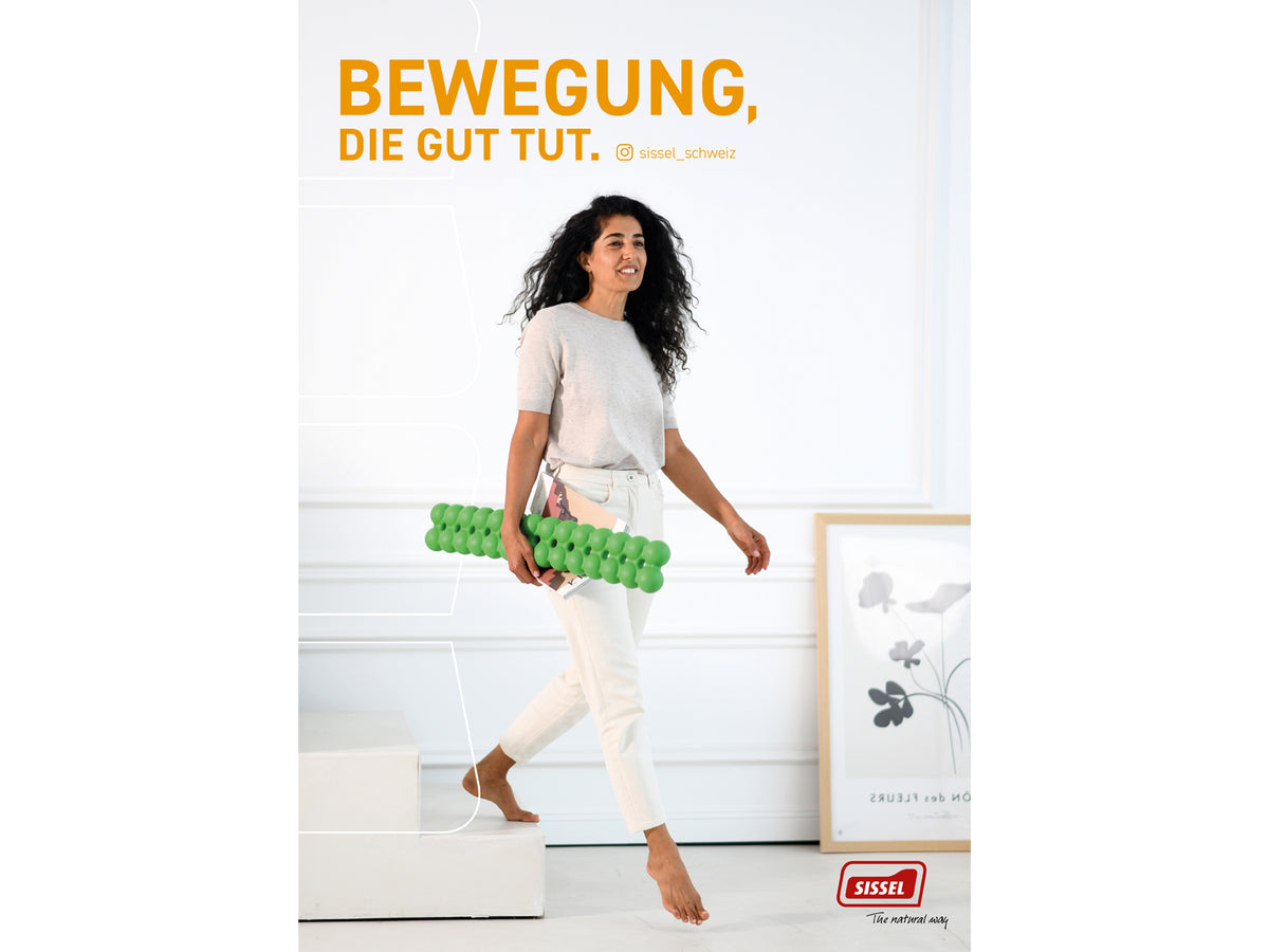 SISSEL Le mouvement qui fait du bien Poster DIN A4, allemand