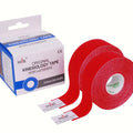 Bande kinésiologique NASARA 2,5 cm 5 m - 2 rouleaux rouges