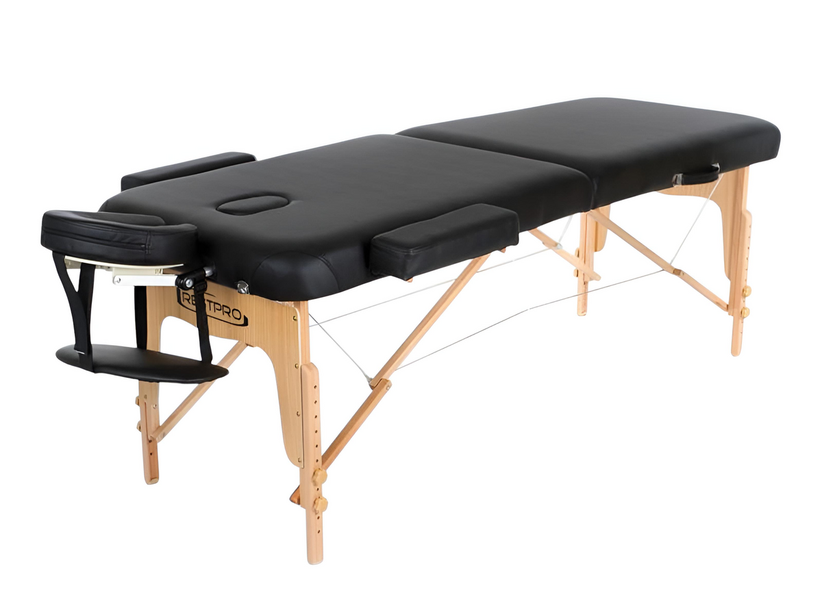 RESTPRO® VIP 2 suitcase massage table, black