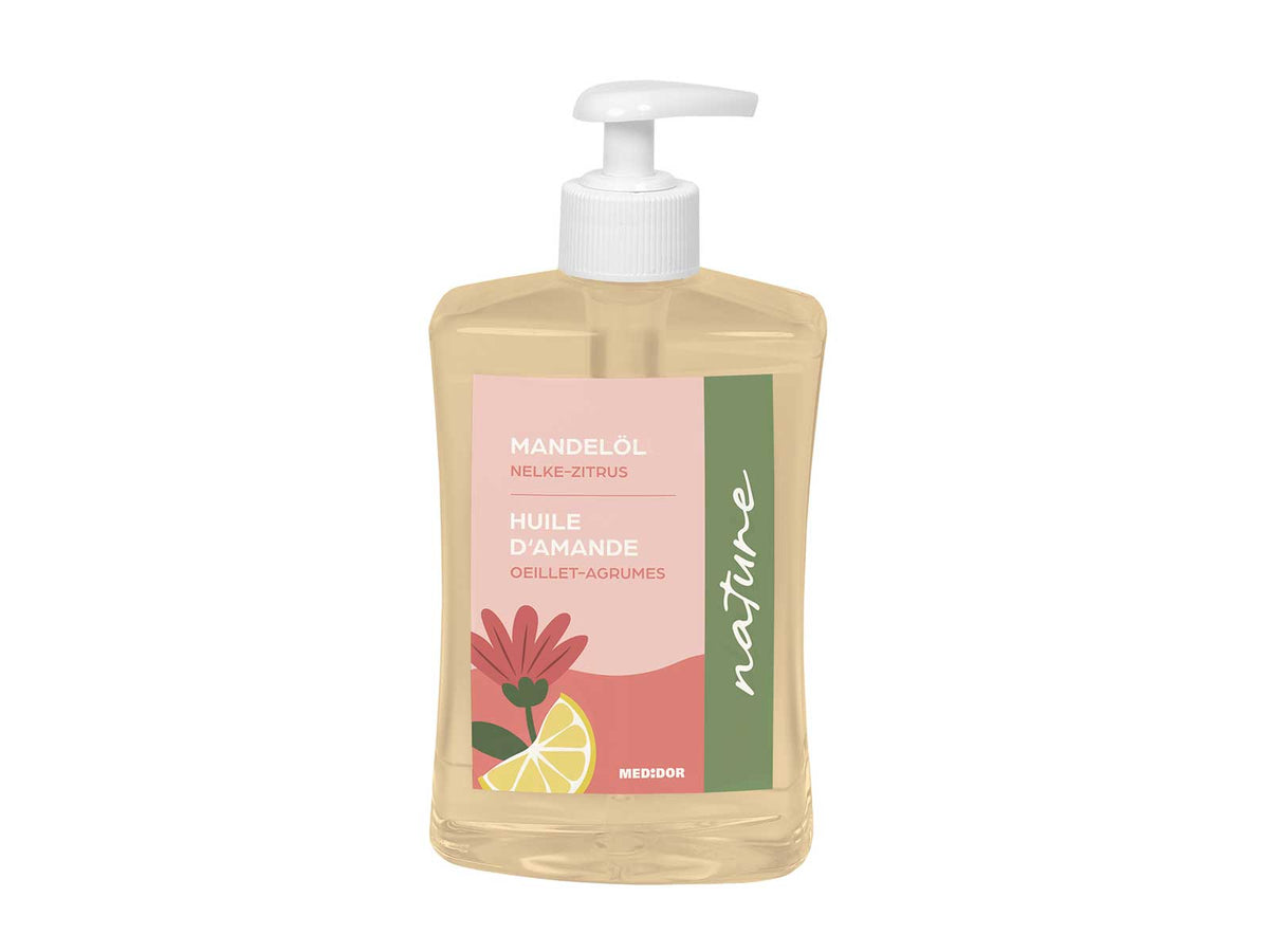 Medidor Nature Almond Oil with Clove and Citrus, 500 ml, with Dispenser