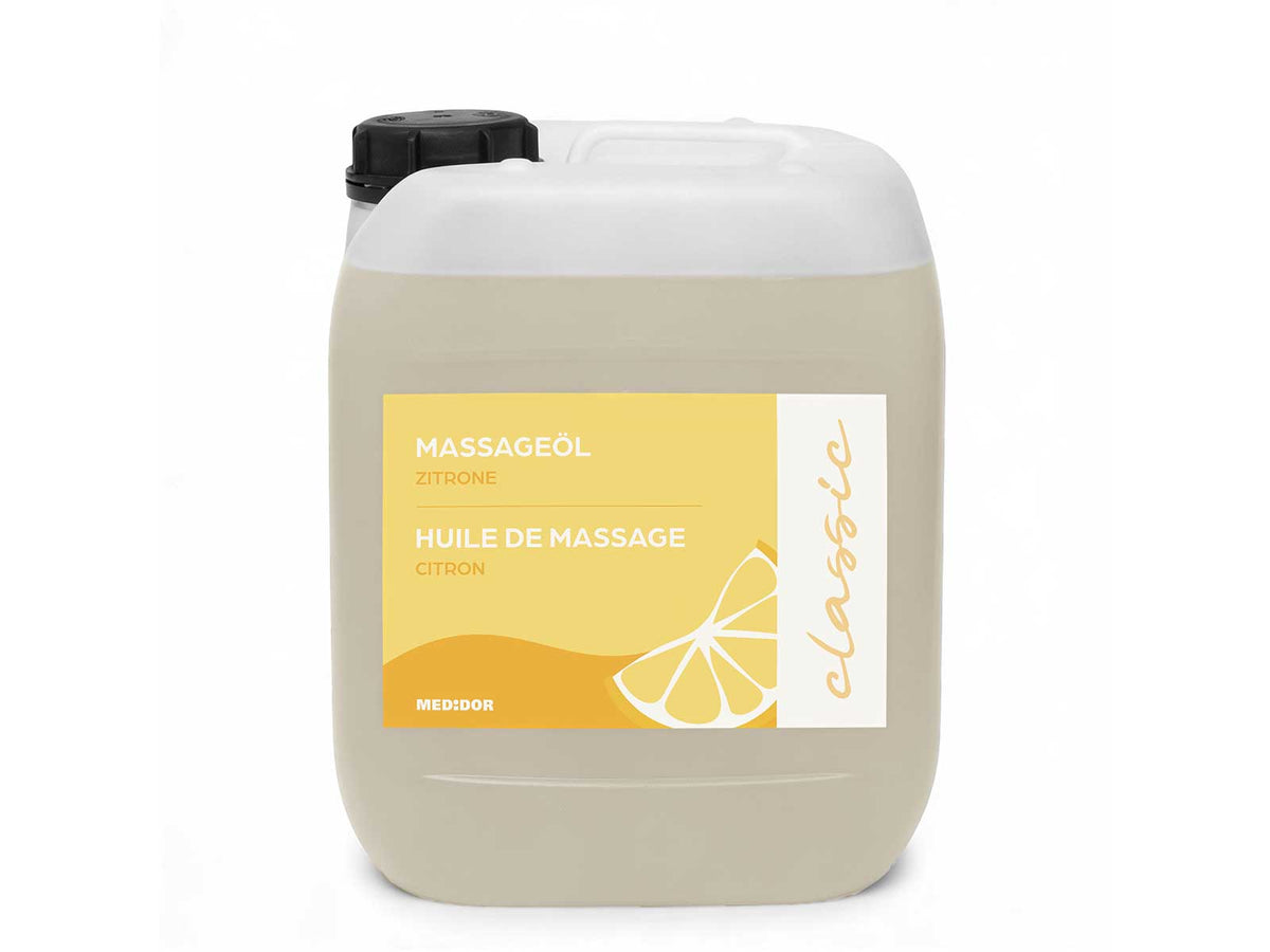 MEDiDOR Massageöl Zitrone Classic, 5 Liter