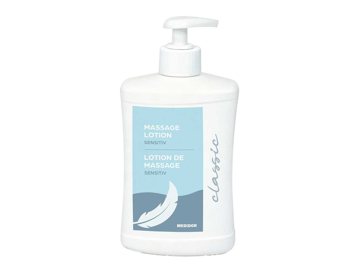 MEDiDOR Sensitive Classic Massage Lotion, 500 ml with dispenser