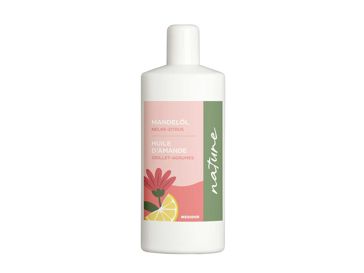 MEDiDOR Nature Almond Oil with Clove and Citrus, 1 L