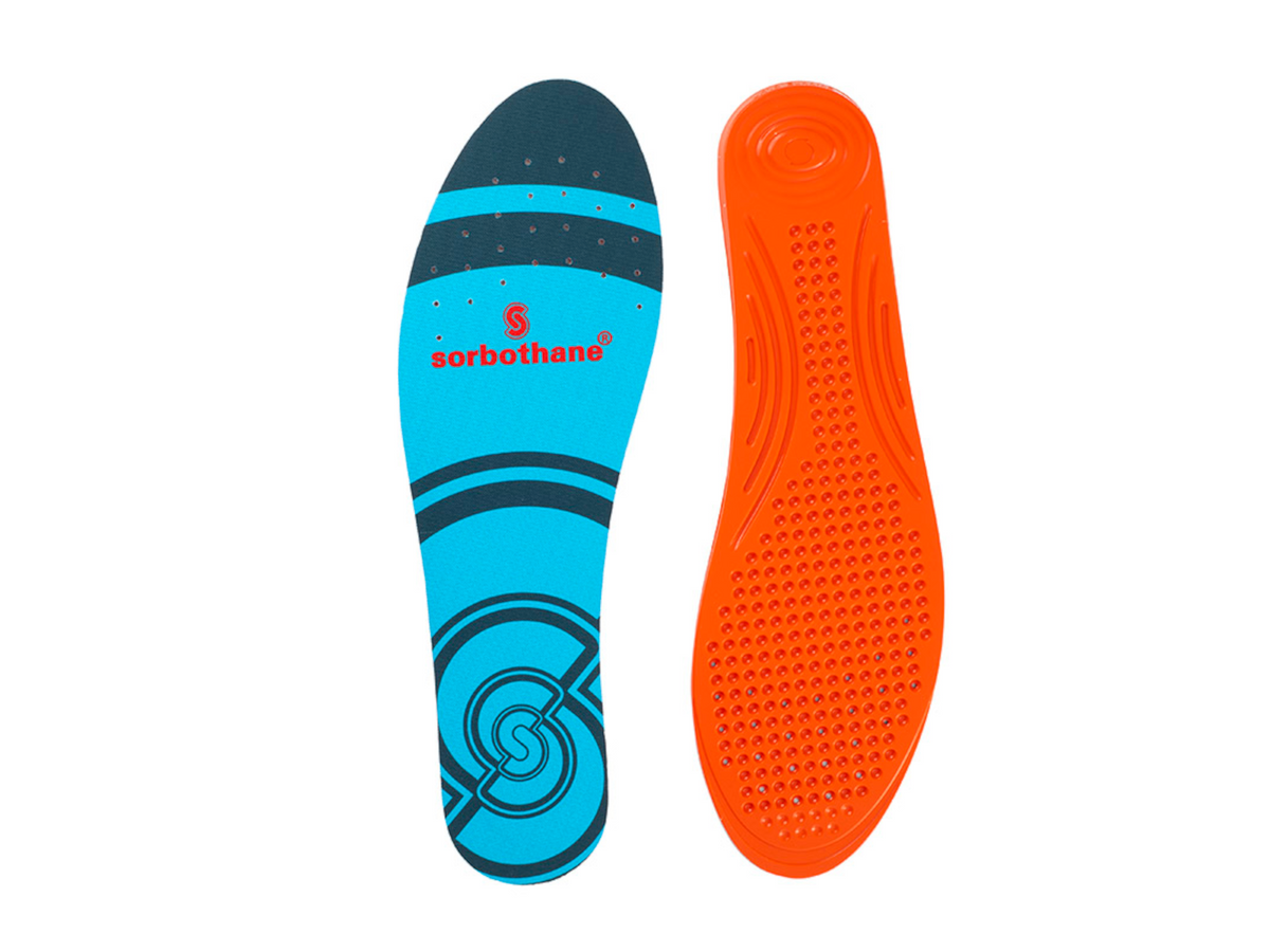 Sorbothane Insoles, Full Strike, Size 41