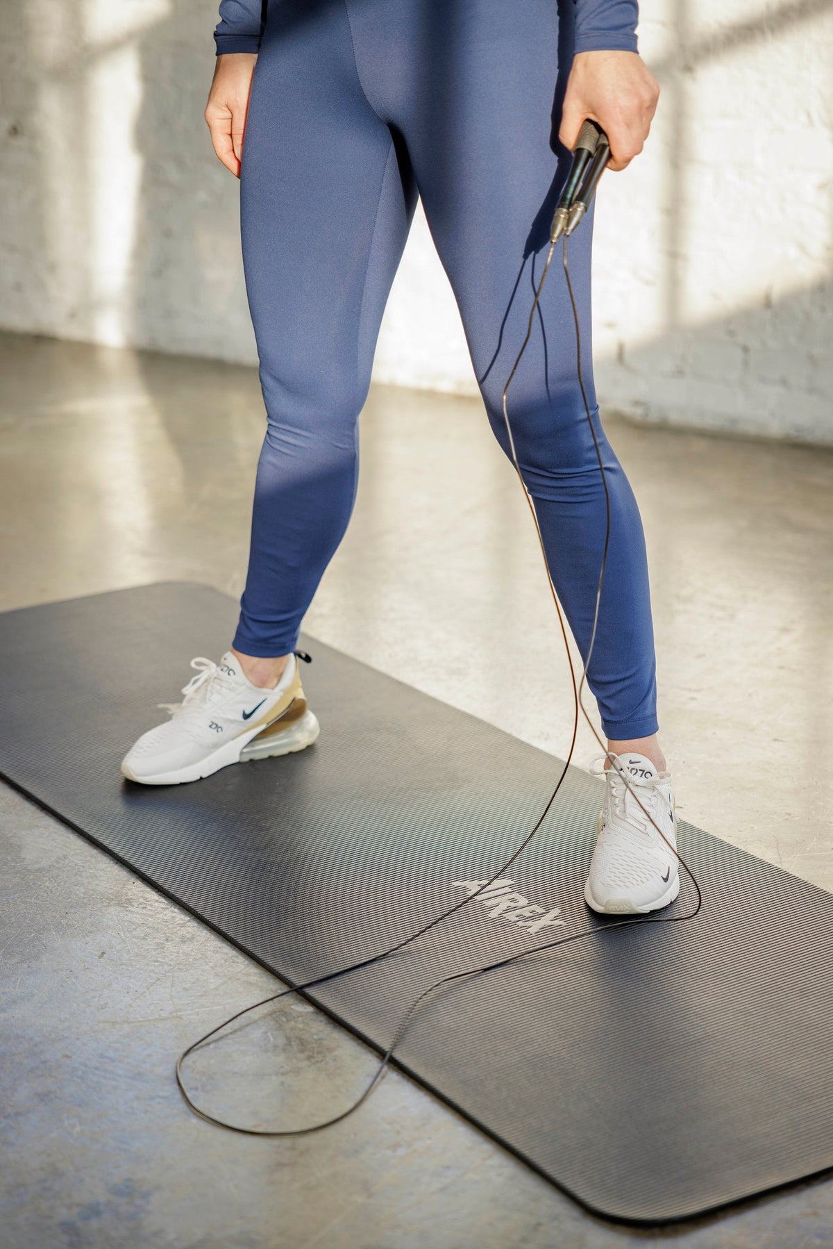 AIREX HEARTBEAT Speed Jump Rope, schwarz