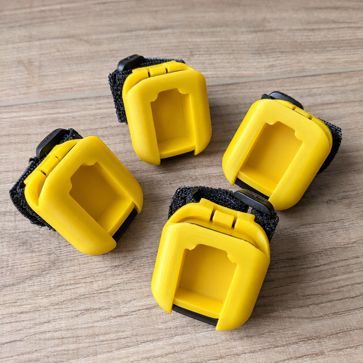 Tendiboots Canine Small Bands jaunes, quatre bandes de capteurs avec fermeture velcro pour Analyse de la démarche chez les chiens de moins de 7 kg