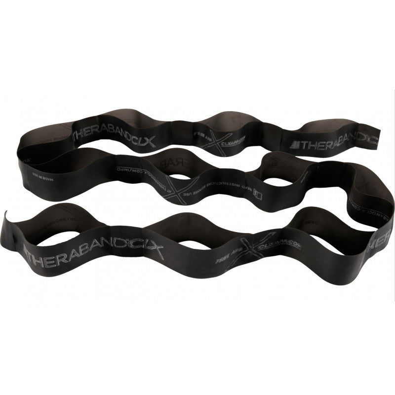 Thera-Band Fitnessband CLX schwarz, spezial stark, 22.85 m