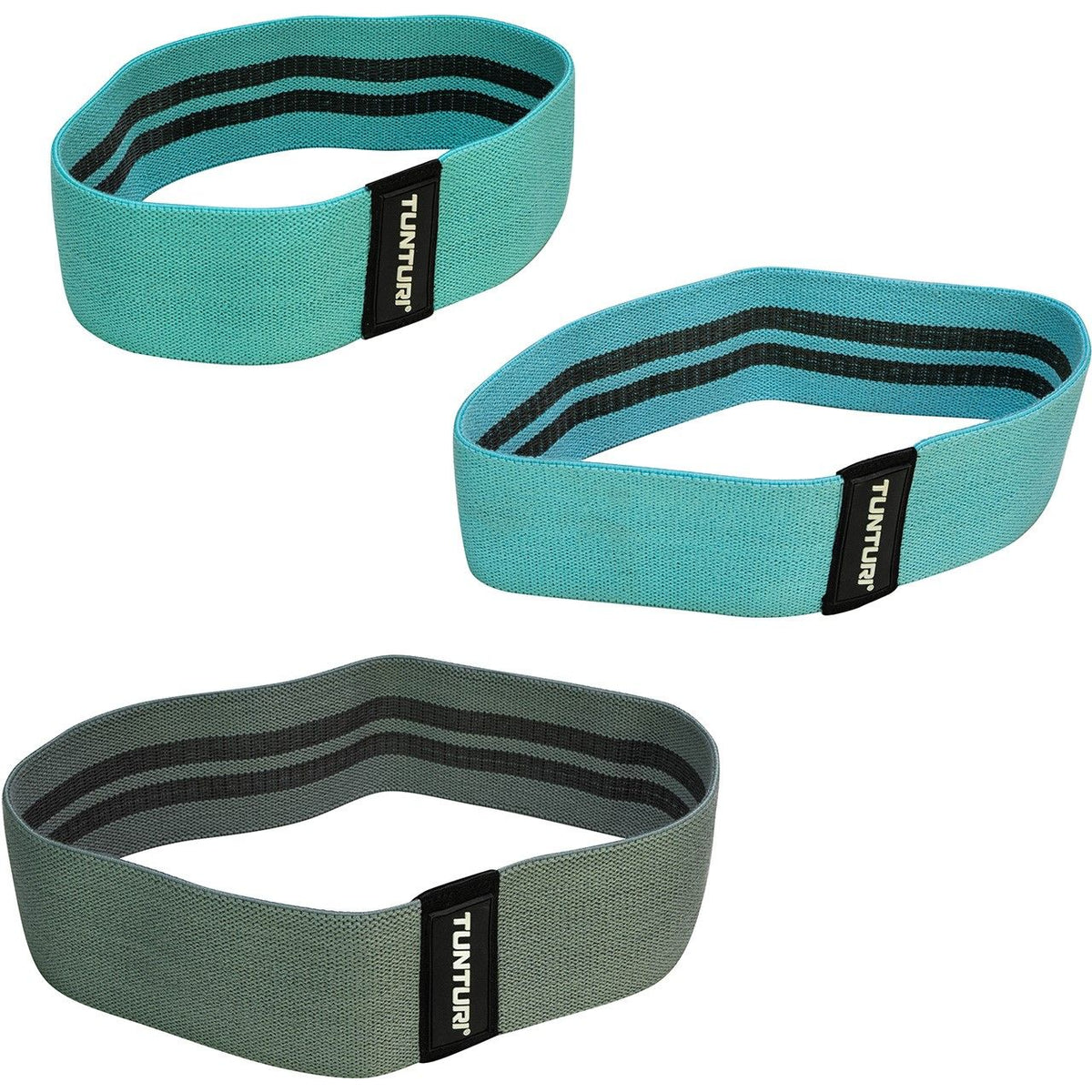 Tunturi textile resistance band set of 3