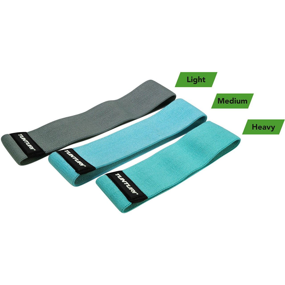 Tunturi textile resistance band set of 3