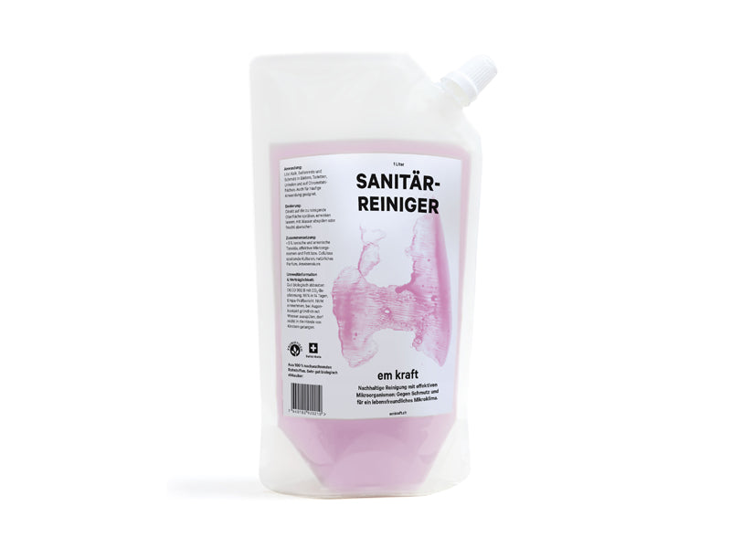 em kraft Sanitärreiniger Nachfüllbeutel 1 Liter