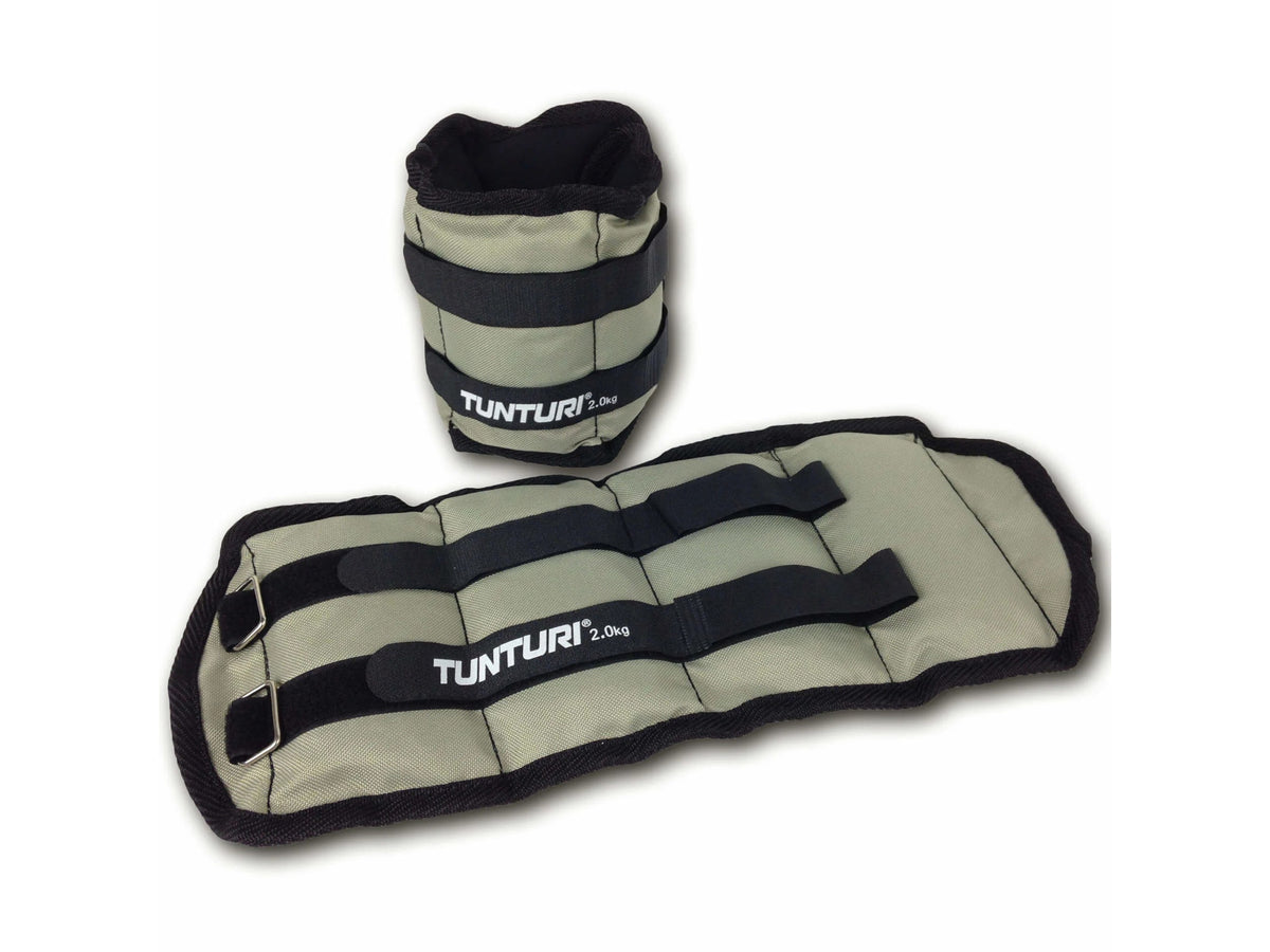 Tunturi Weight Cuffs Set (Arm & Leg), 2 x 2 kg