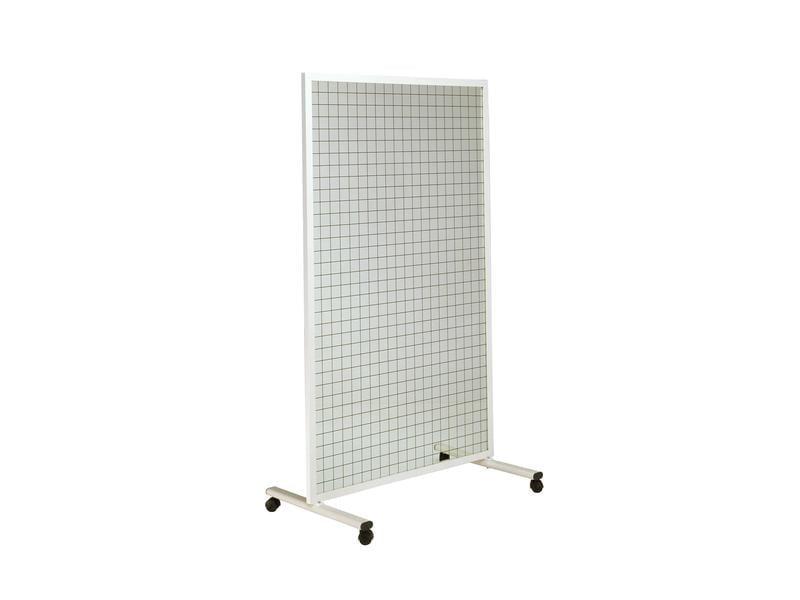 Ferrox correction mirror on tripod 1.00 x 1.70 m, grid 5x5cm, tiltable