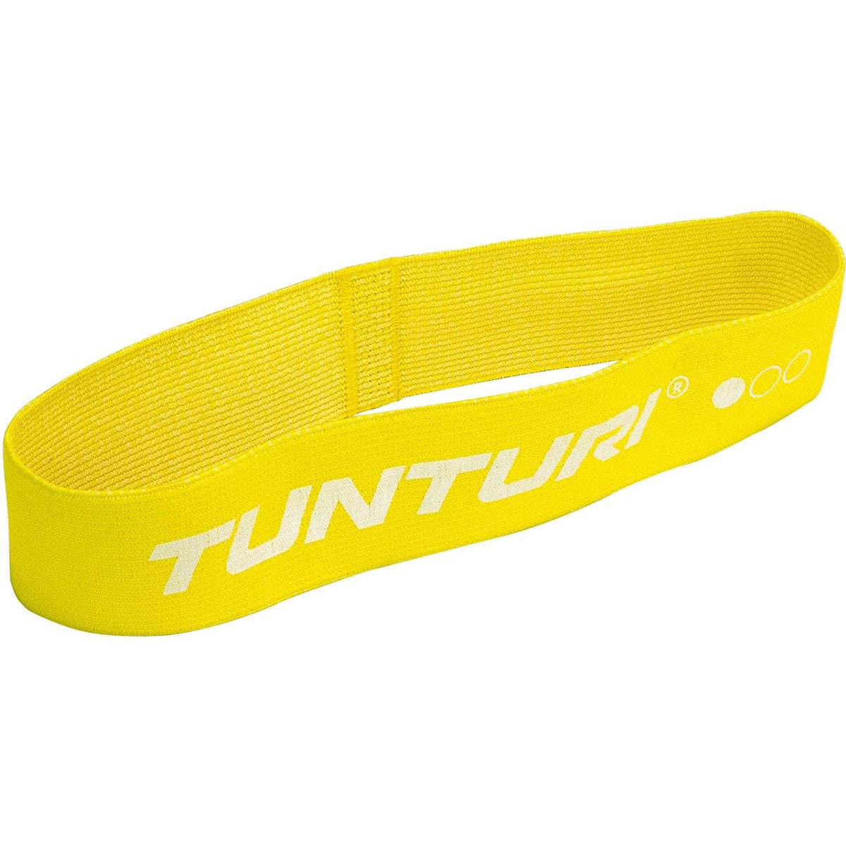 Tunturi Lightweight Textile Resistance Band yellow