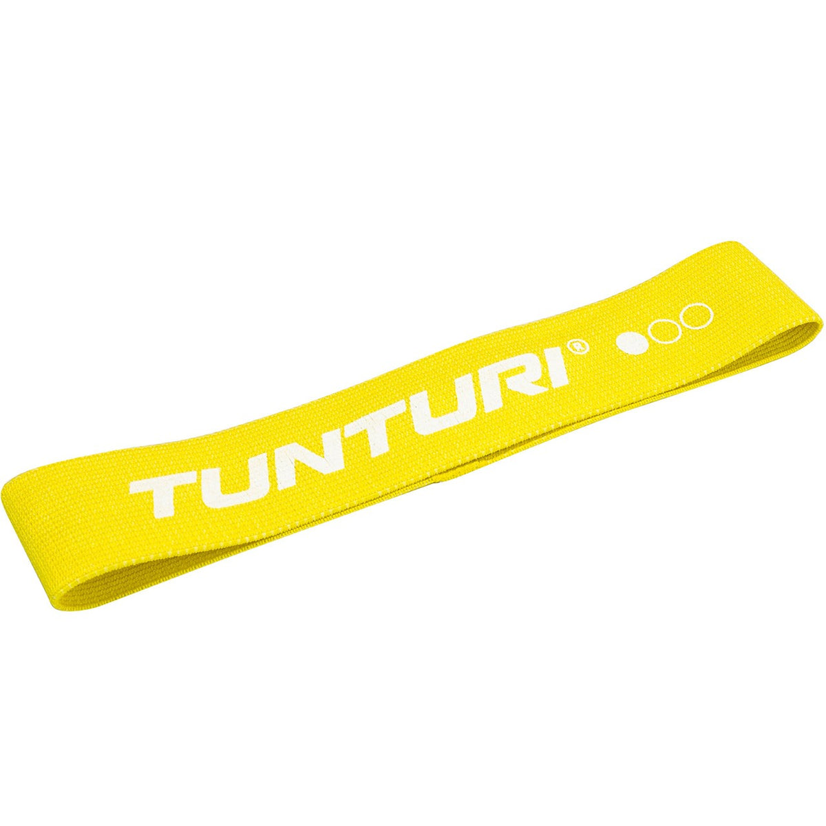 Tunturi Lightweight Textile Resistance Band yellow