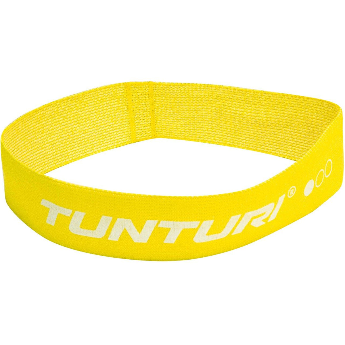 Tunturi Lightweight Textile Resistance Band yellow
