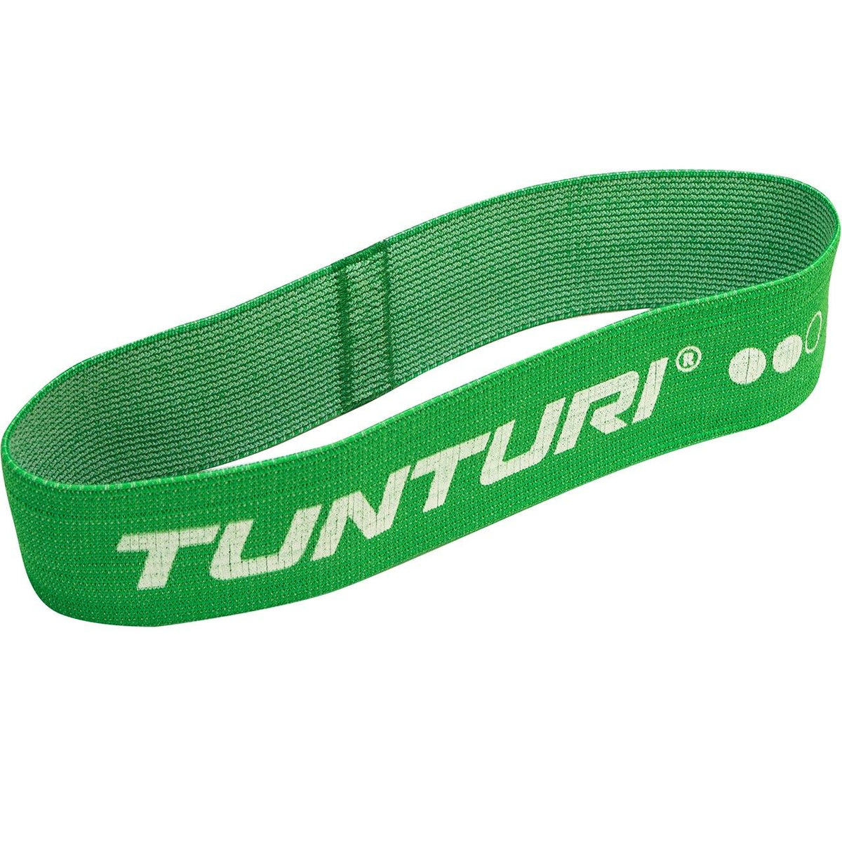 Tunturi medium textile resistance band green