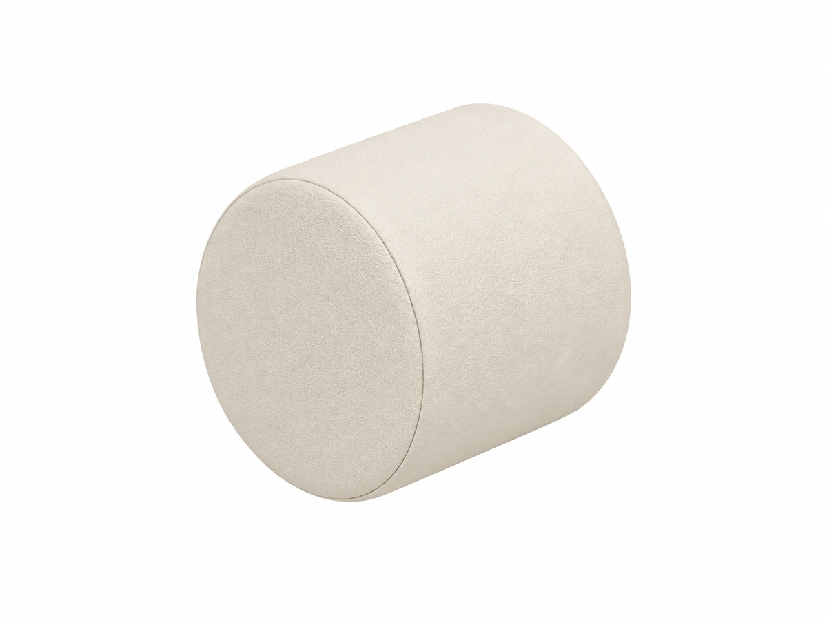 MEDiDOR Skai Tundra Knee Roll, round shape, 30 x 30 cm in beige, side view for Positioning