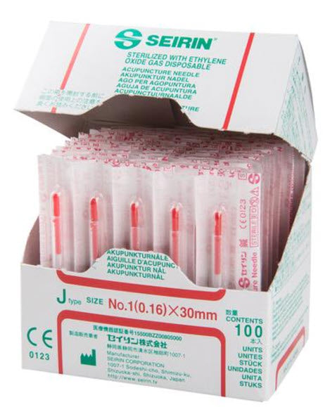 SEIRIN J-Type 0.16 x 30 mm, rot