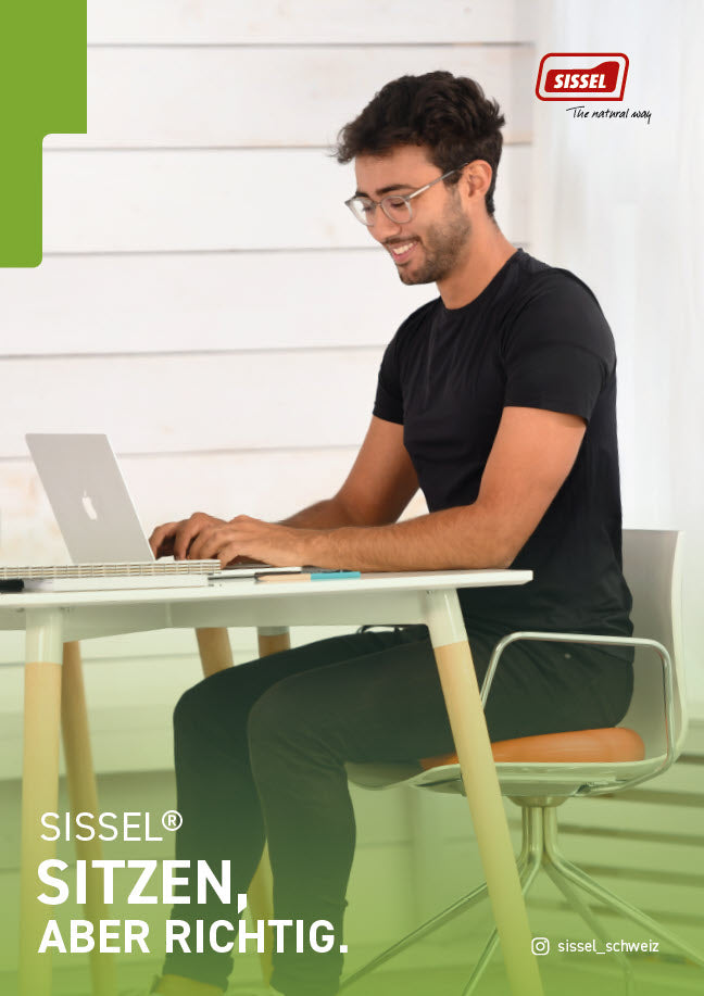 SISSEL S'asseoir, mais correctement Poster DIN A4, allemand