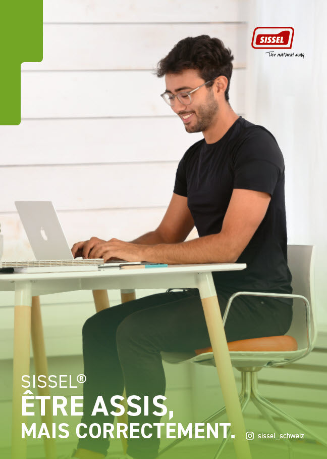 SISSEL S&#39;asseoir, mais correctement Poster DIN A1, français