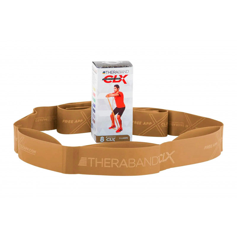 Thera Band CLX Bande de fitness, or/épaisseur maximale 2m