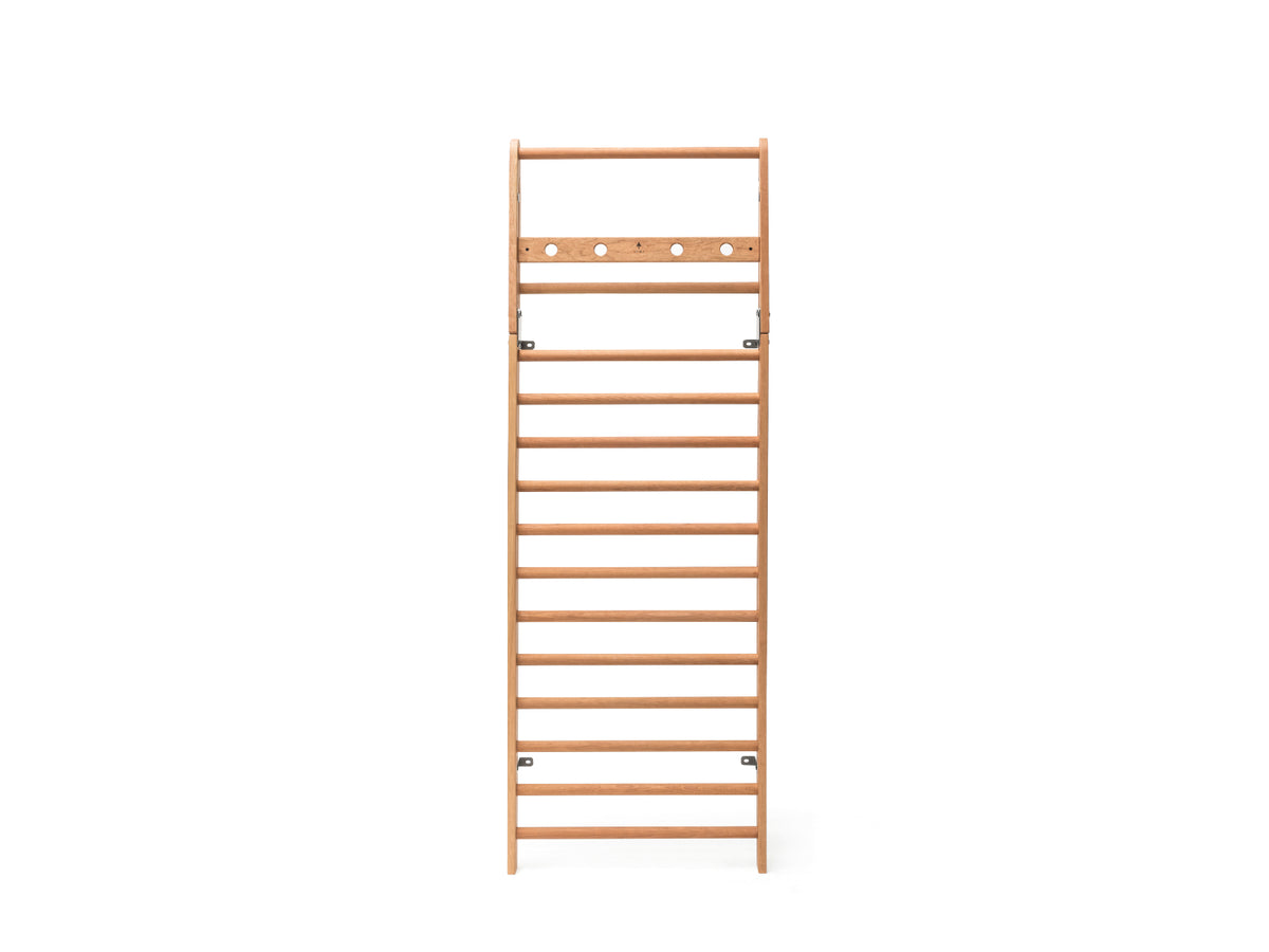 NOHRD Wall Bars, Cherry, 14 rungs