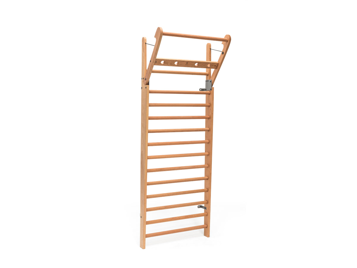 NOHRD Wall Bars, Cherry, 14 rungs